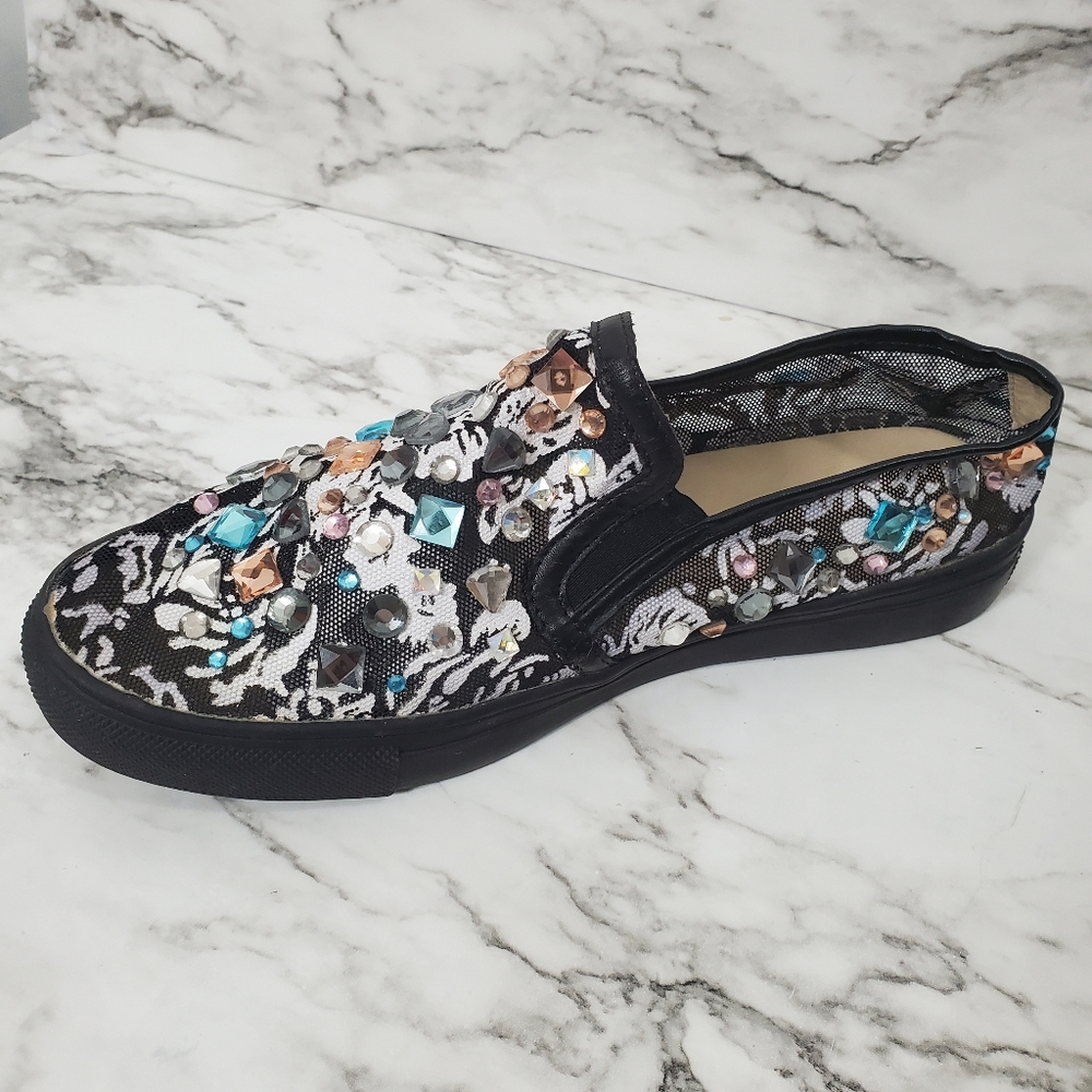 Henry Ferrera Rhinestone Shoes
